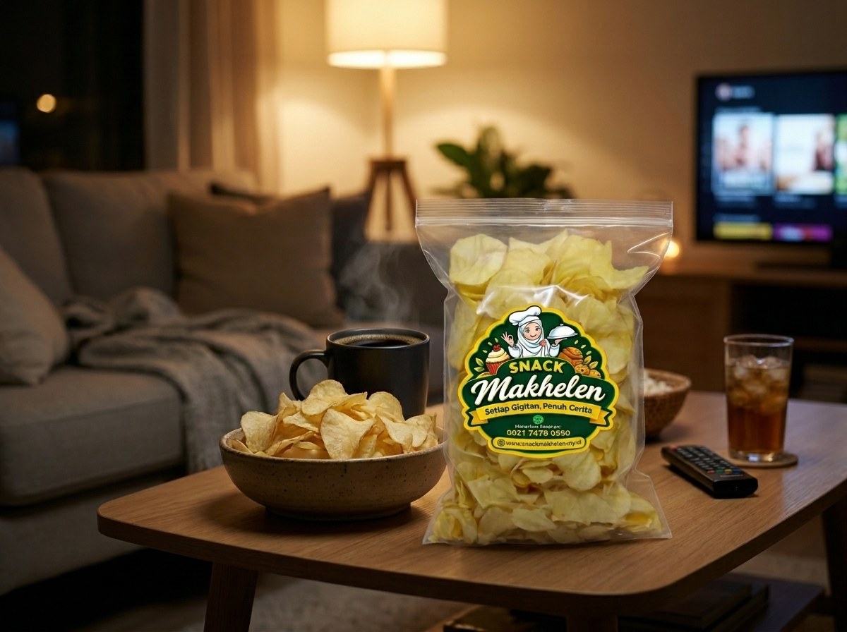 Keripik Singkong Gurih Asin